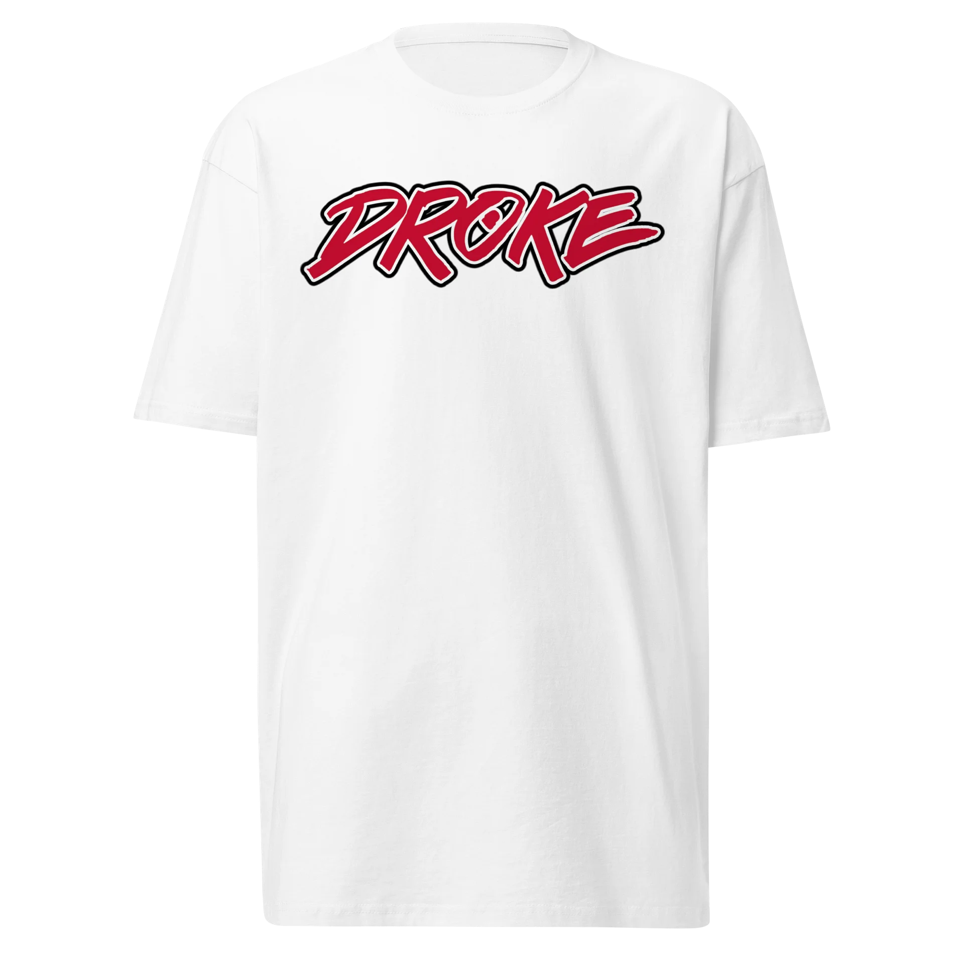 DROKE - Red w Black Deluxe T-shirt product image (1)