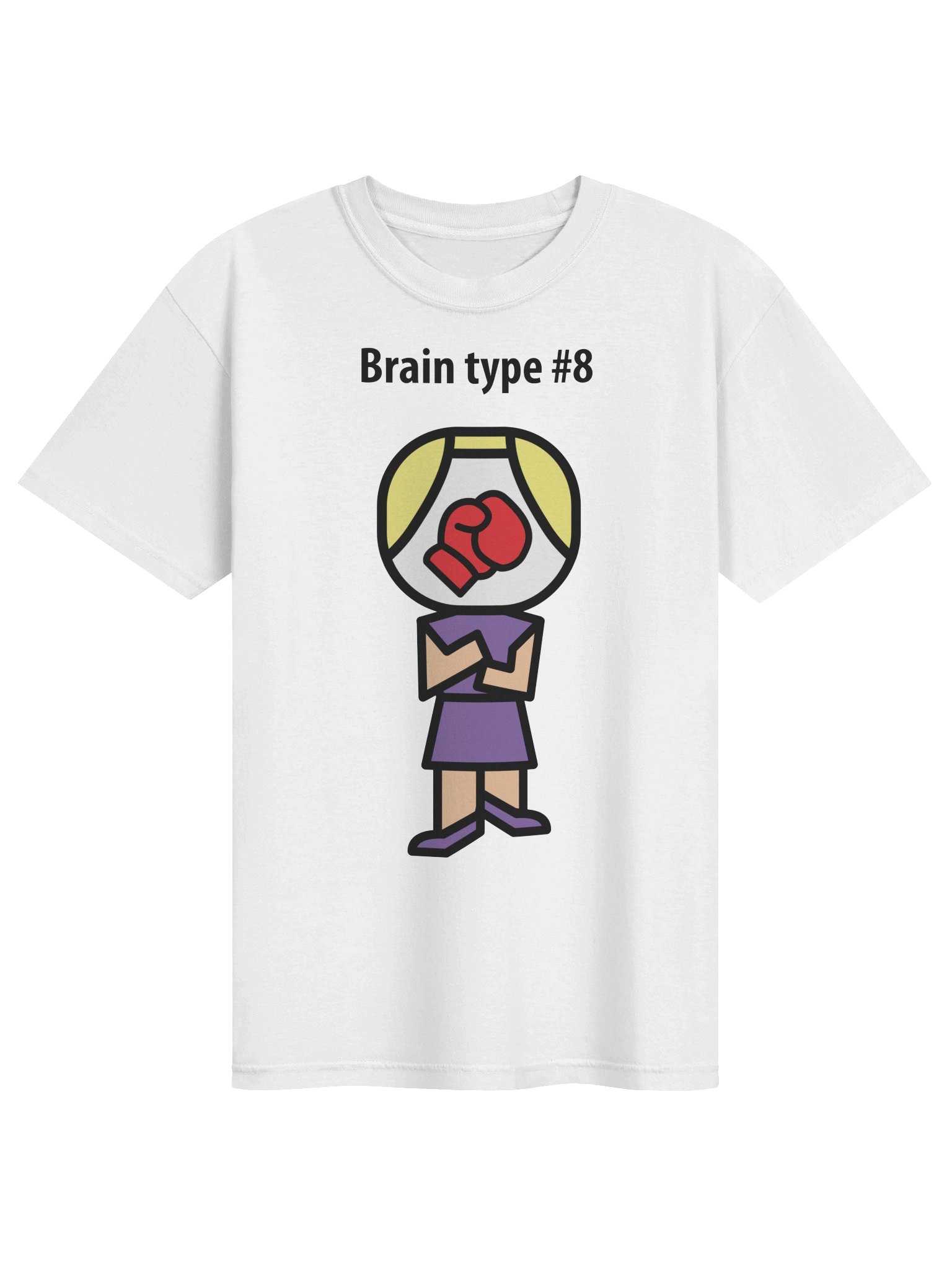 Brain type #8 t-shirt product image (1)
