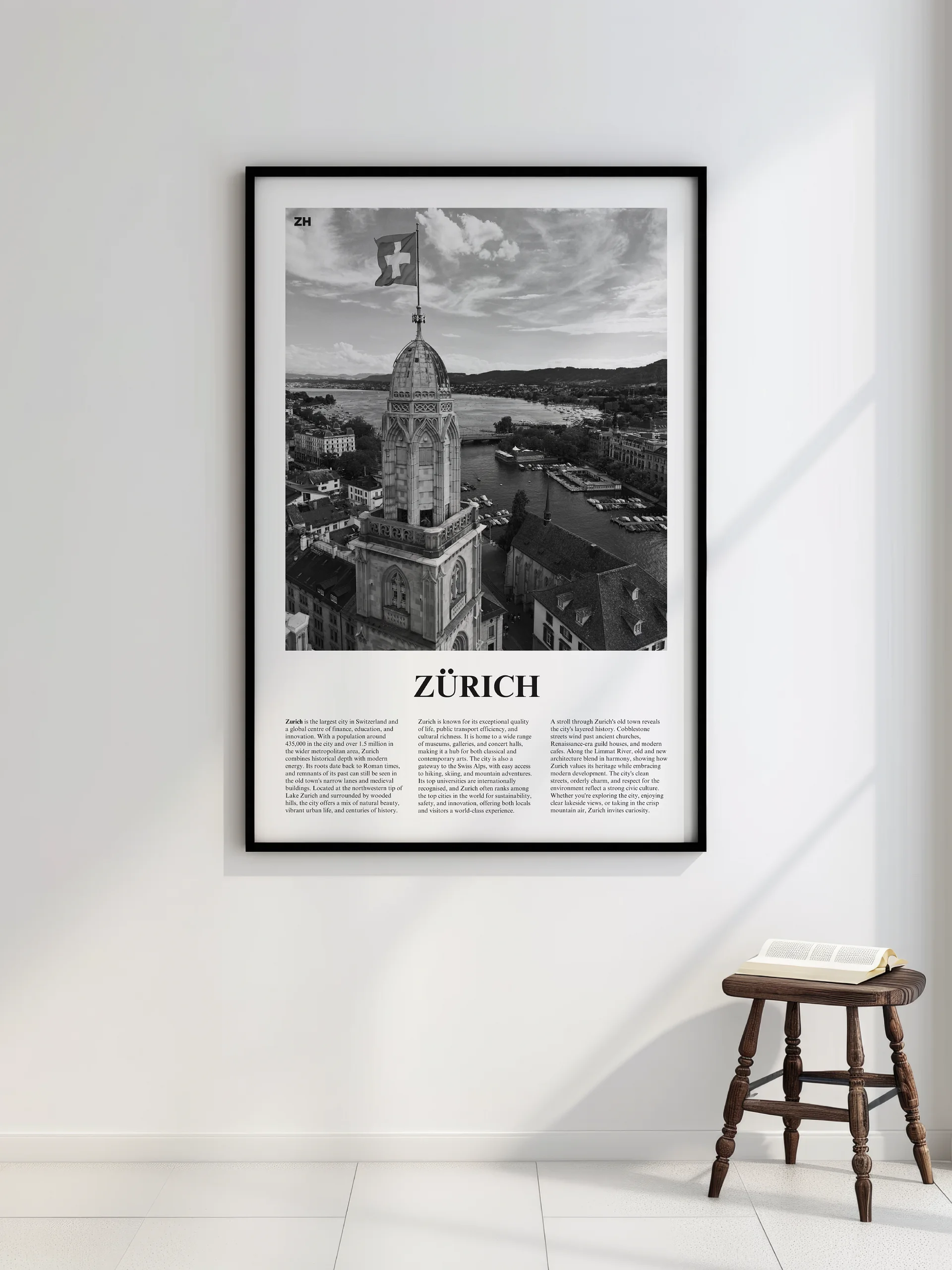 Zurich 01 Newspaper Poster product image (2)