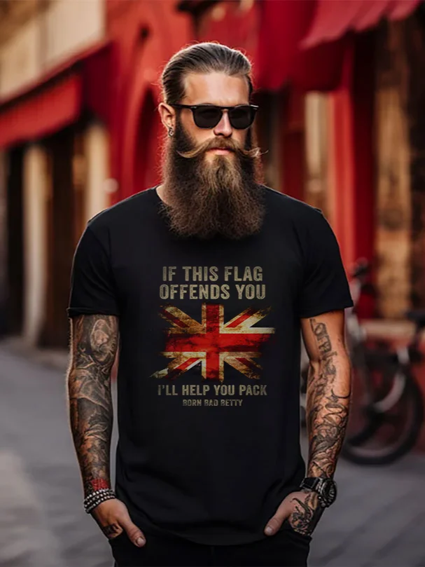 Distressed Union Jack Protest Tee product image (1)