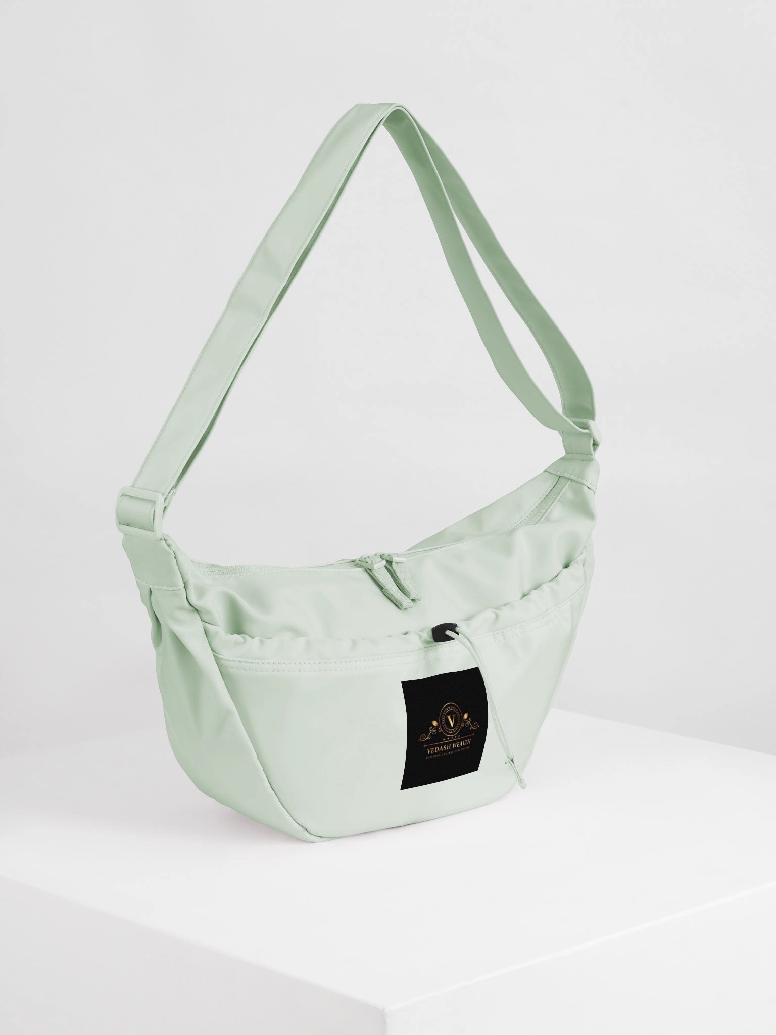 Vedash Wealth Logo Crossbody Bag product image (5)