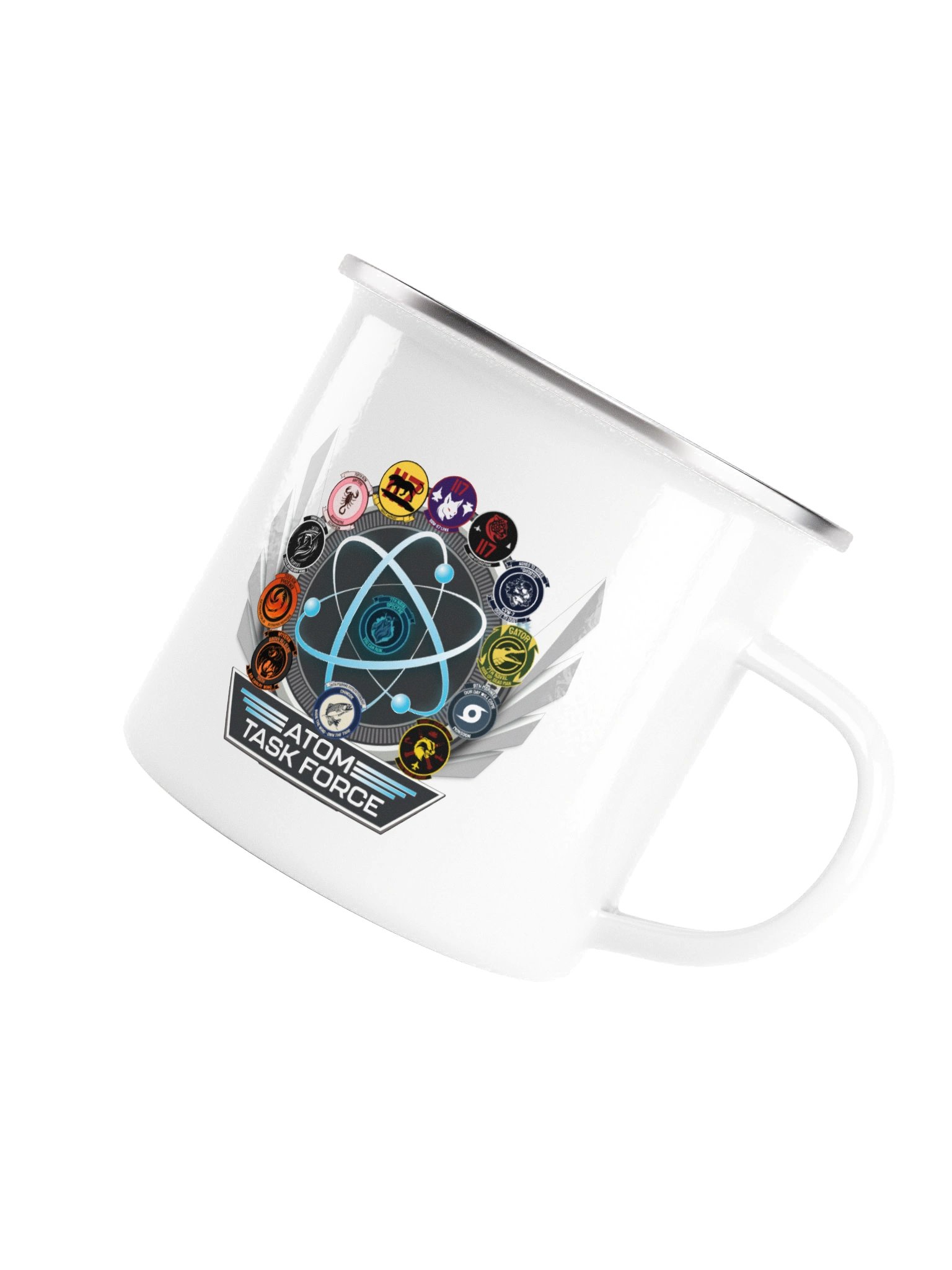 Atom Task Force Emblem Enamel Mug product image (5)