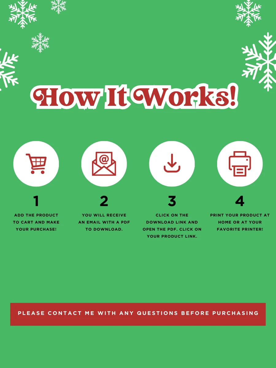 CHRISTMAS COUNTDOWN CHAINS product image (6)