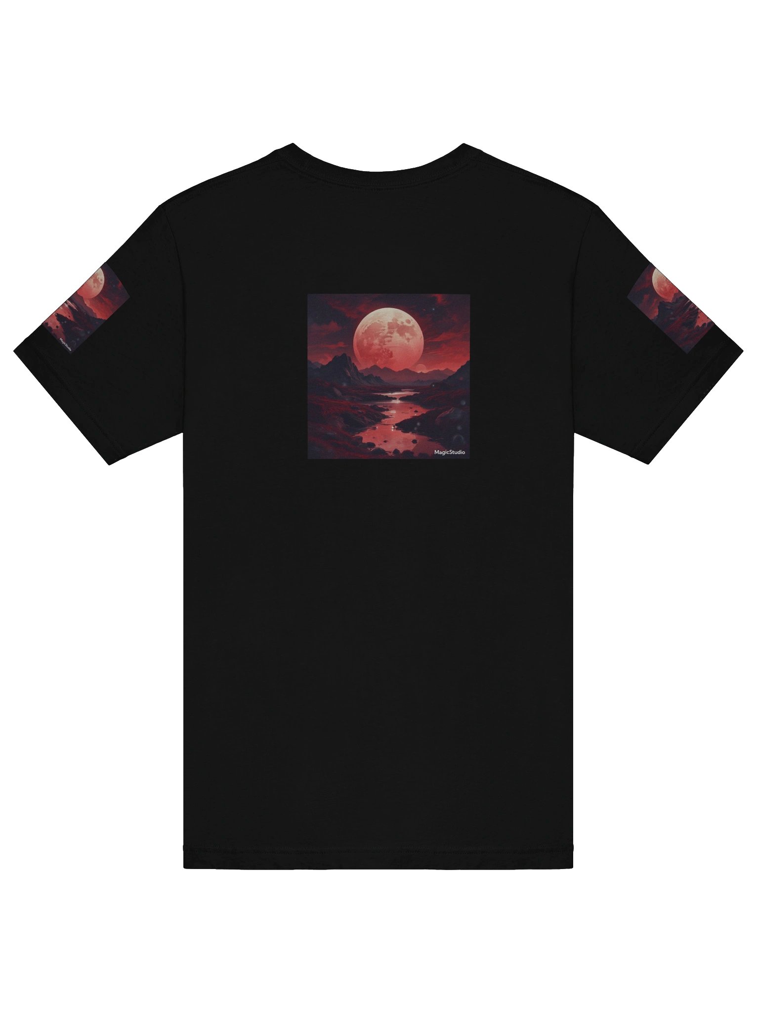Crimson Moonlight T-Shirt product image (6)