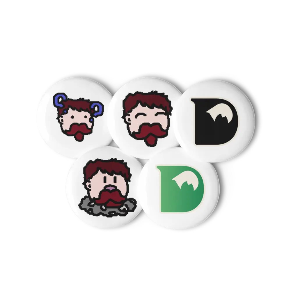 Dondo Pin Button Set product image (6)