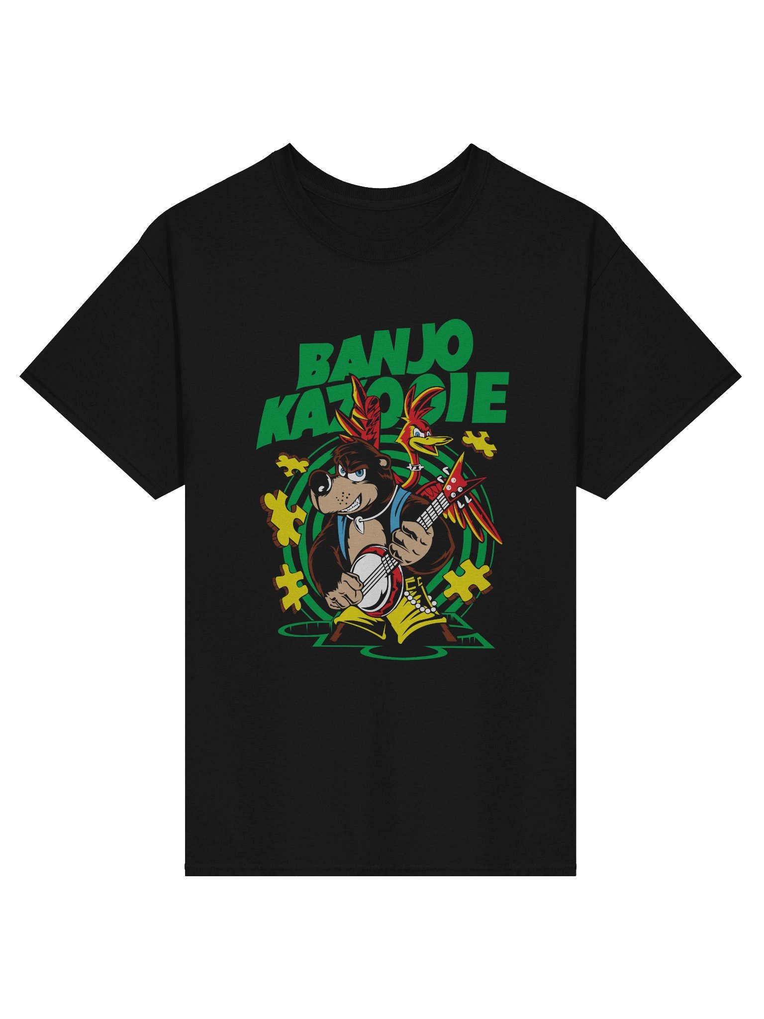 Banjo Kazooie Bear and Bird T-Shirt - Unisex T-Shirt – Premium Printed T-Shirt for Everyday Casual & Streetwear product image (1)