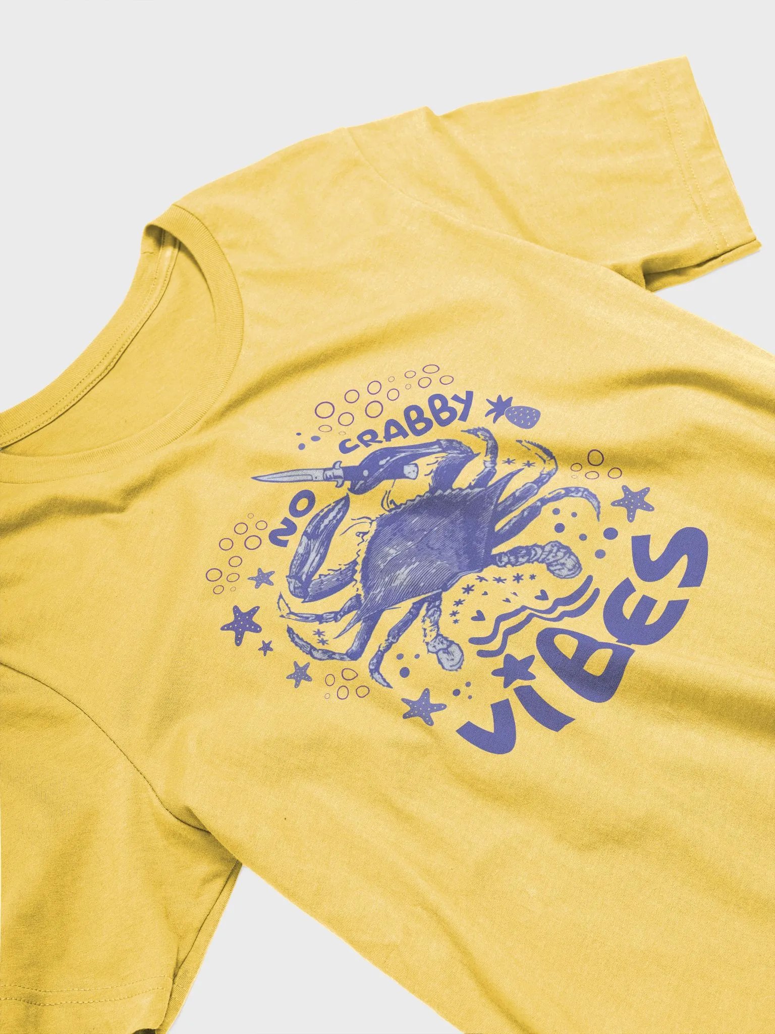 No Crabby Vibes Premium T-shirt product image (83)