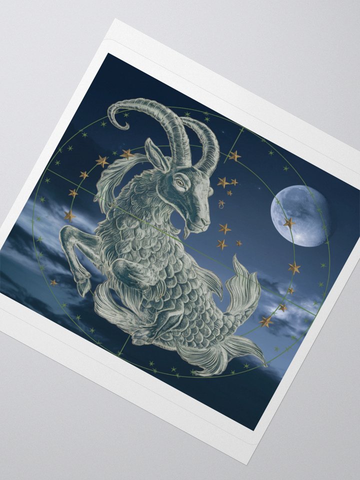 Capricorn Zodiac Sticker product image (4)