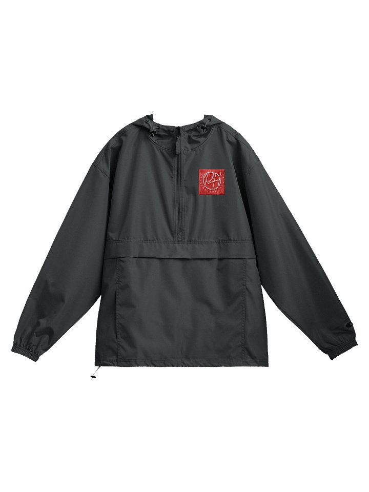 Patriotic Housewife Red and White Logo packable jacket product image (1)