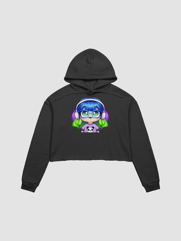 PandiTuber Crop Hoodie product image (1)