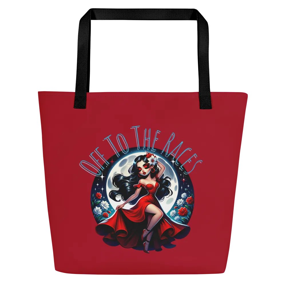 Off To The Races Tote product image (1)