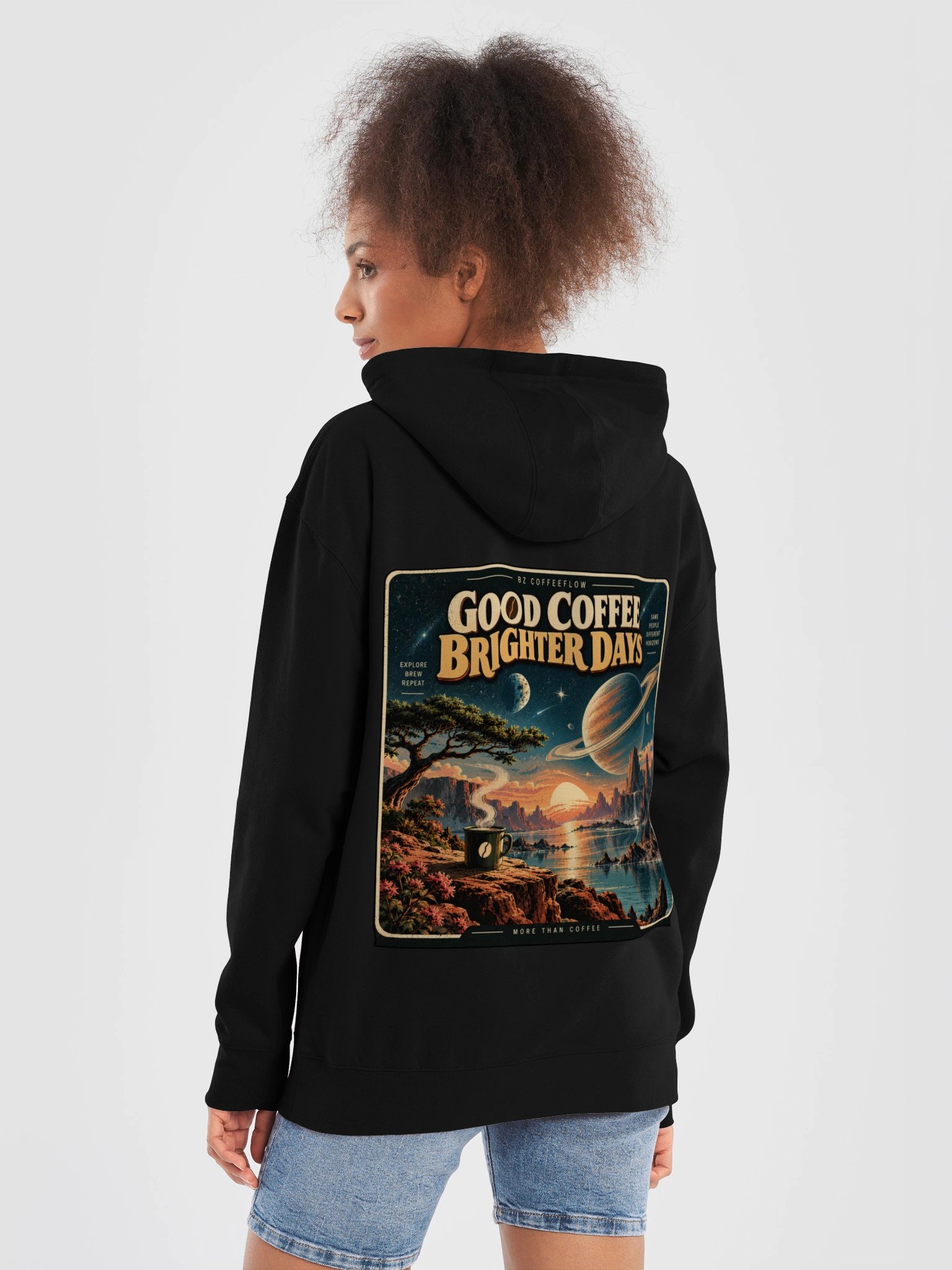 Good Coffee, Brighter Days – Women’s Hoodie product image (52)