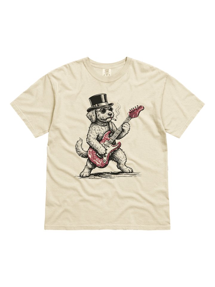 Rocker Guitar Dood Comfort Colors Garment-Dyed Heavyweight T-Shirt product image (2)
