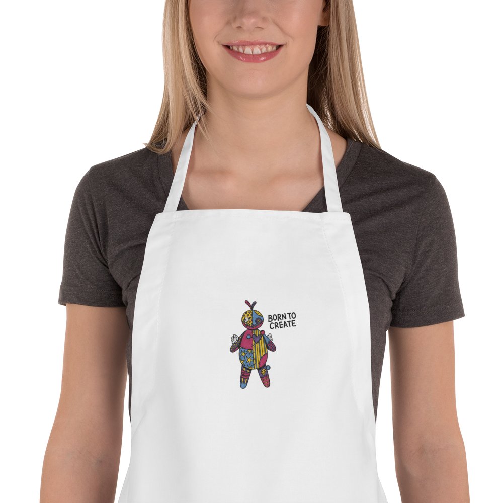 Voodoo Doll Embroidered Apron product image (1)
