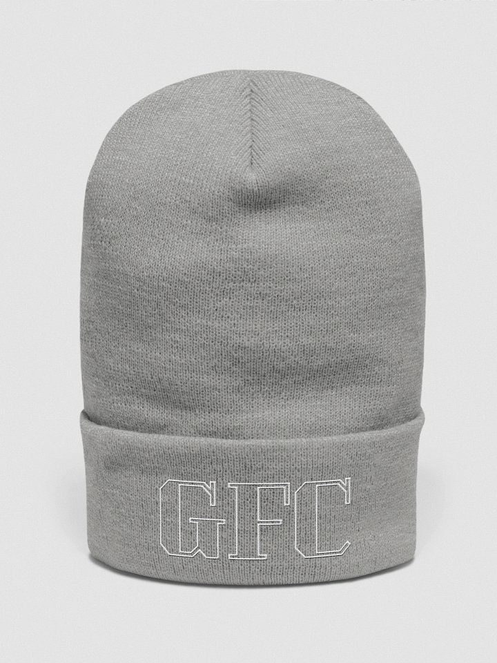 GFC White Outline Beanie product image (36)