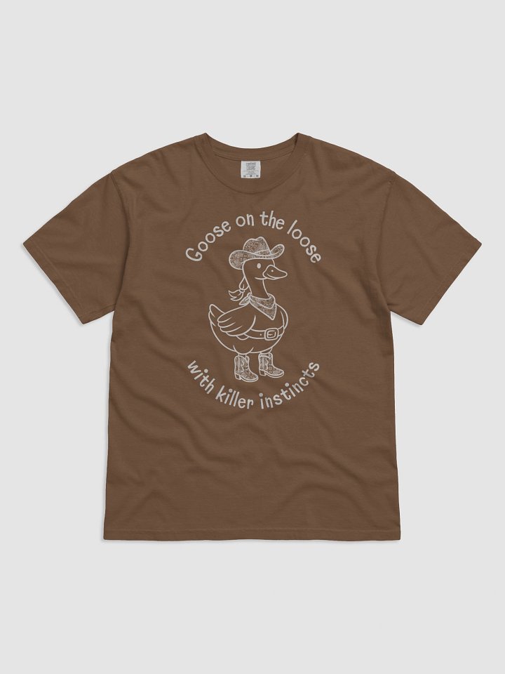 Silly Goose Western Shirt - Western True Crime Gift Tee - Dark product image (2)
