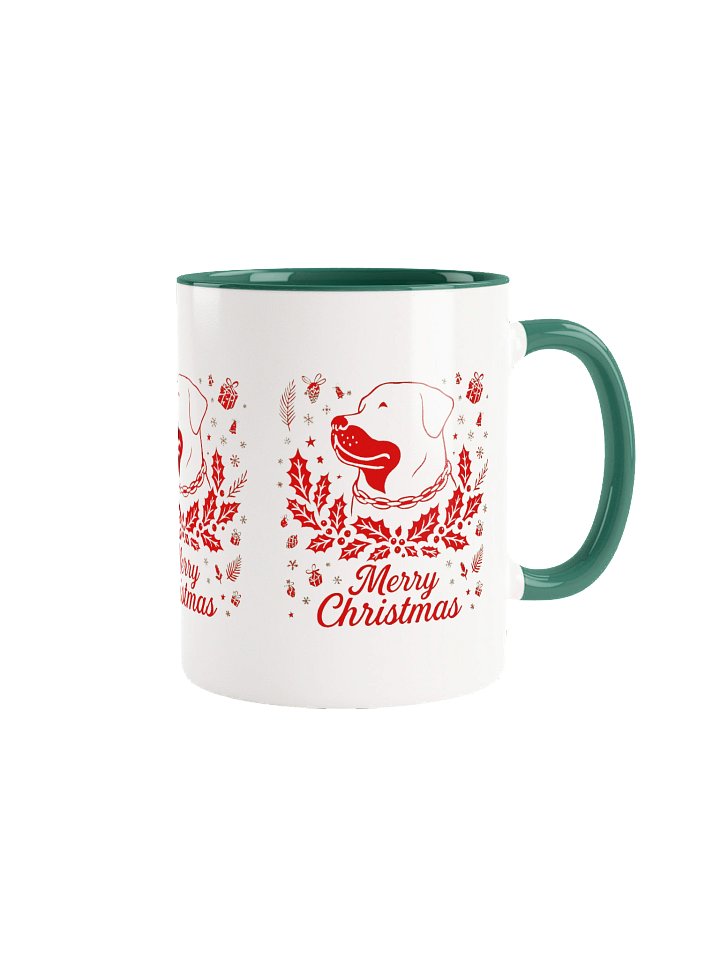 Rolo Christmas mug green accent product image (1)