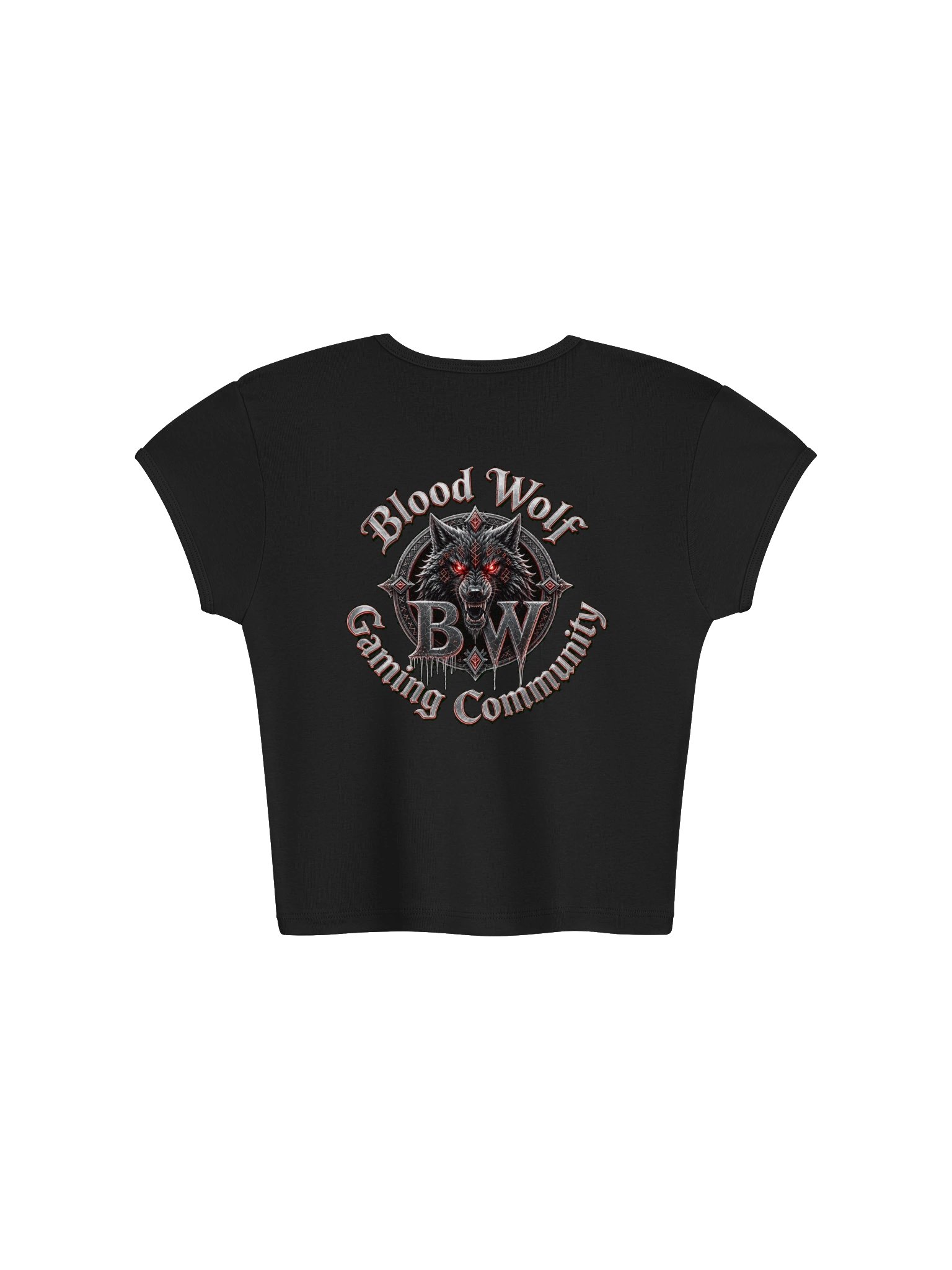 Bloodwolf Celtic Wolf Baby Tee product image (10)
