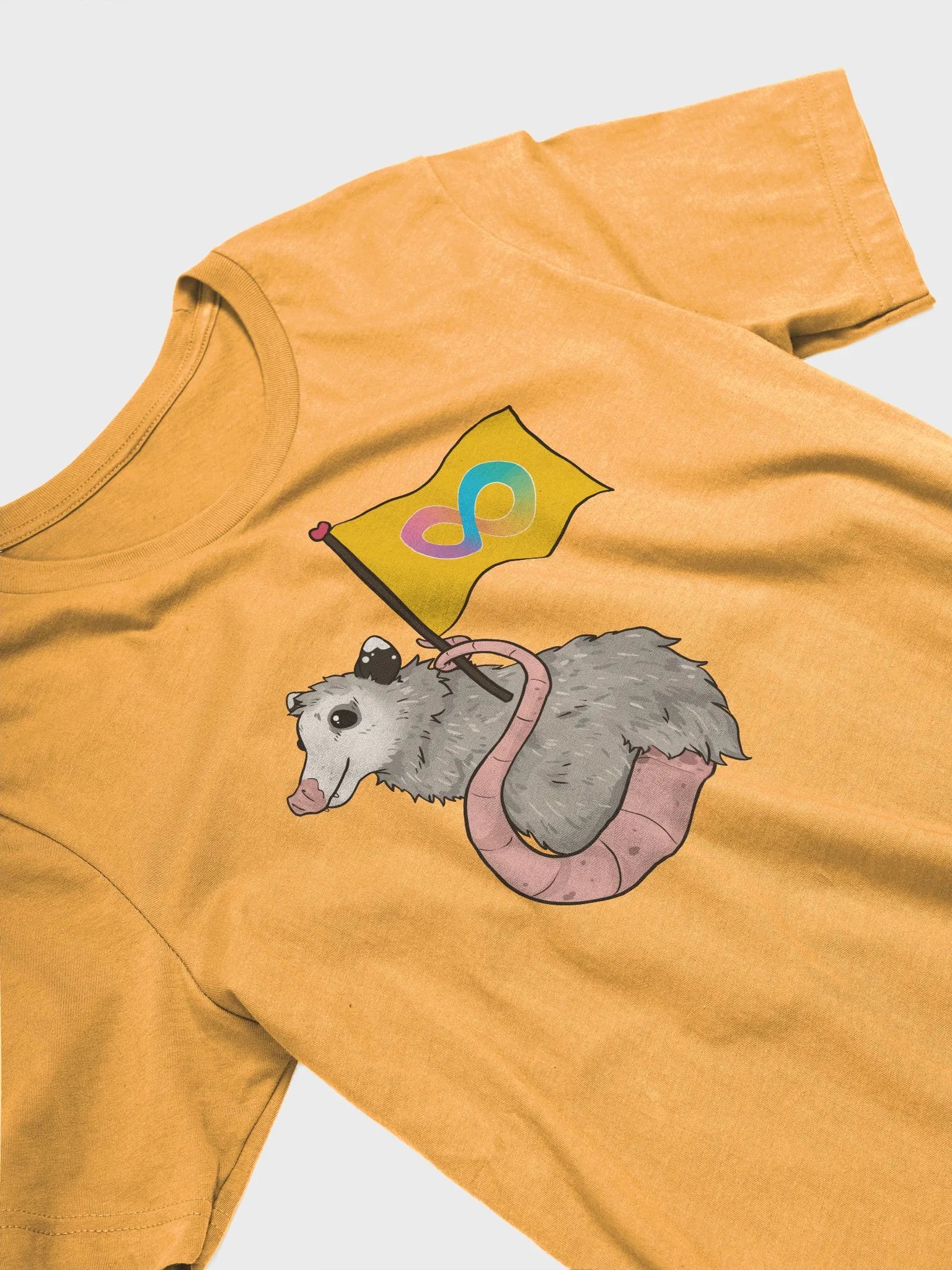 Autism Pride possum unisex supersoft t-shirt product image (4)