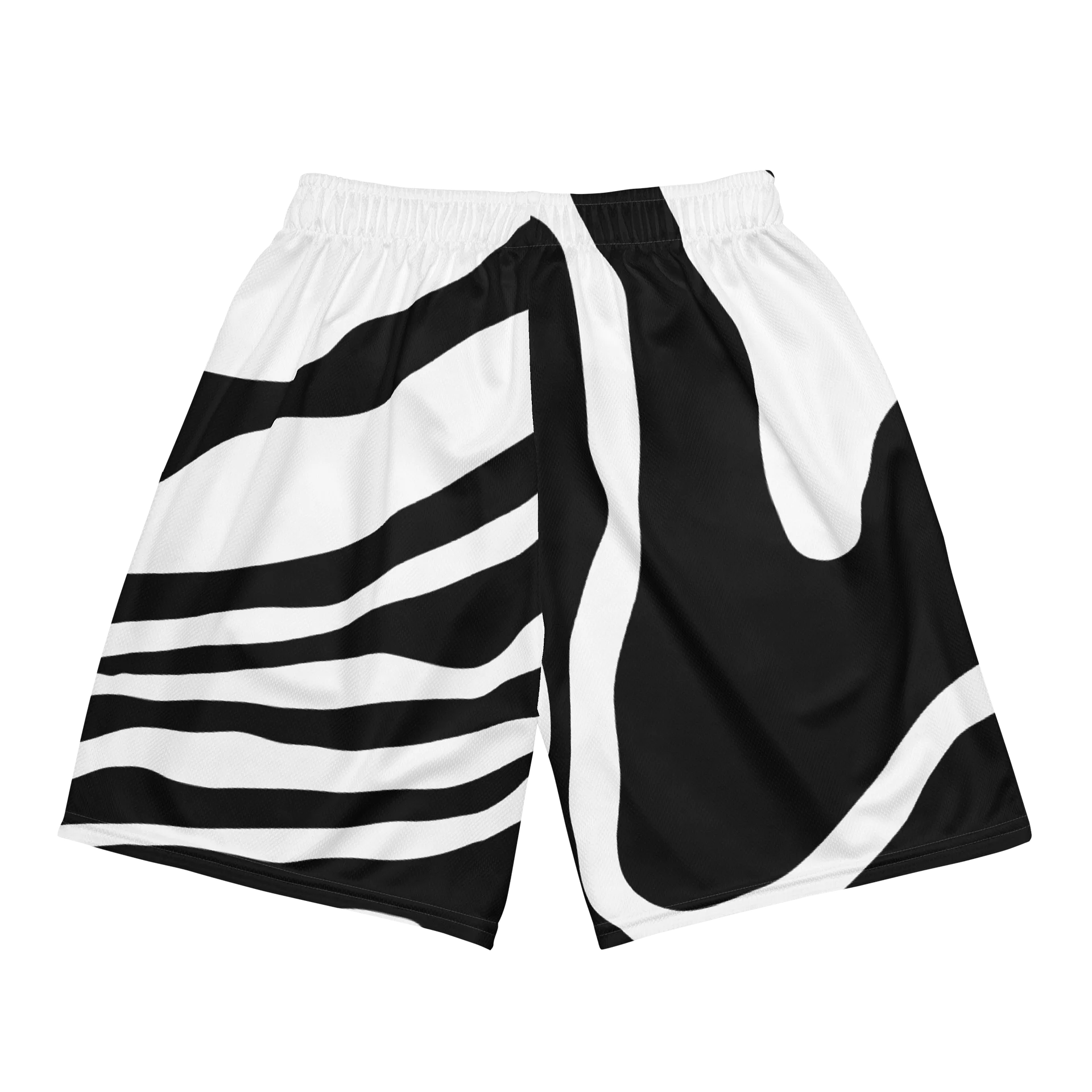Zebra Mode Standard Mens Athletic Shorts product image (4)