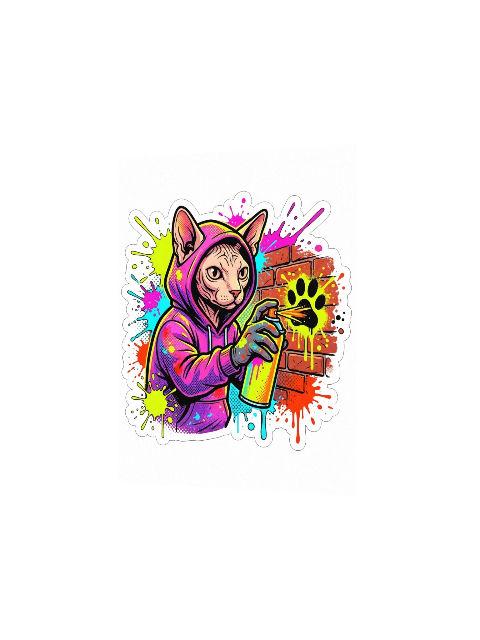Graffiti Sphynx Poster product image (6)