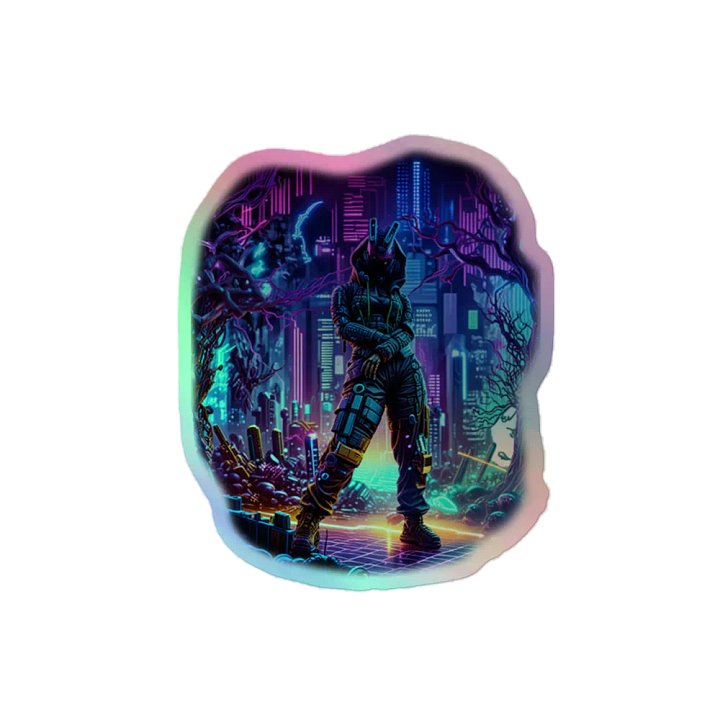 Cyber Dream Holographic Sticker product image (2)
