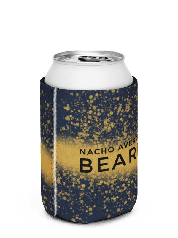 Coozie Can Cooler (Design: Nacho Average Beard) product image (3)