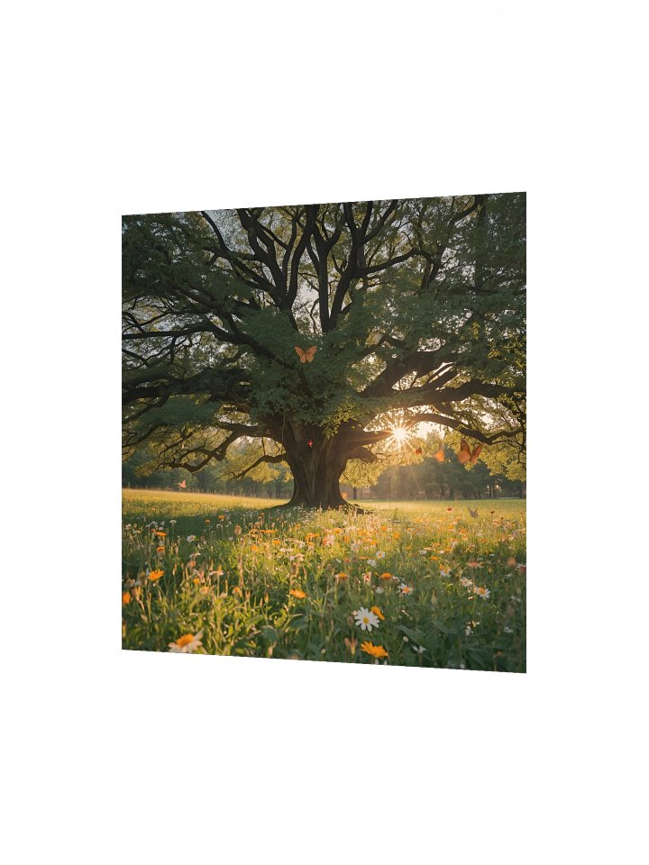 Majestic Tree and Butterflies Poster product image (6)