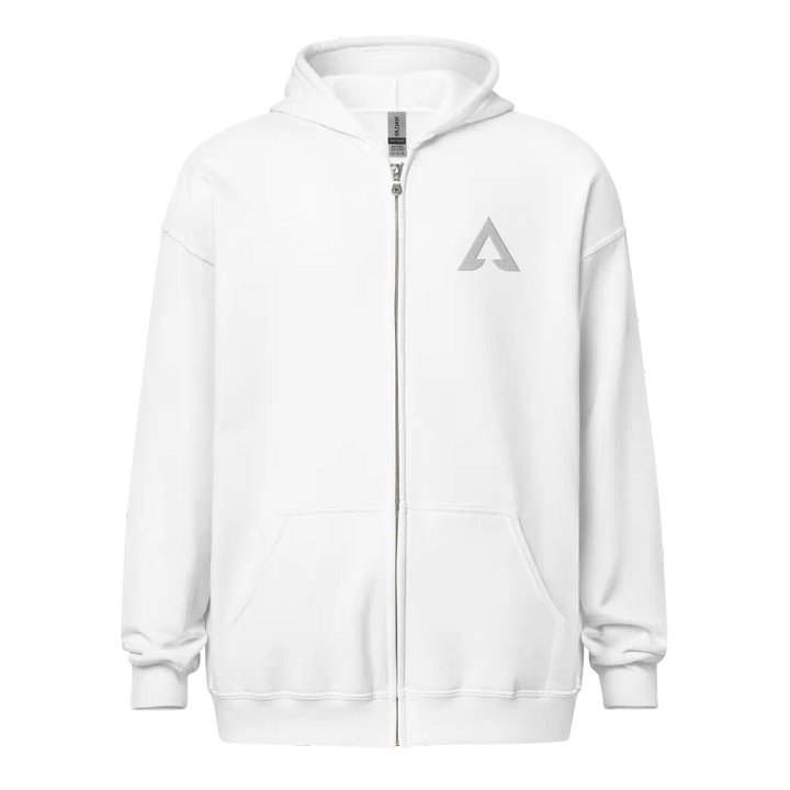 Zip Hoodie - Stealth logo (Embroidered) product image (1)