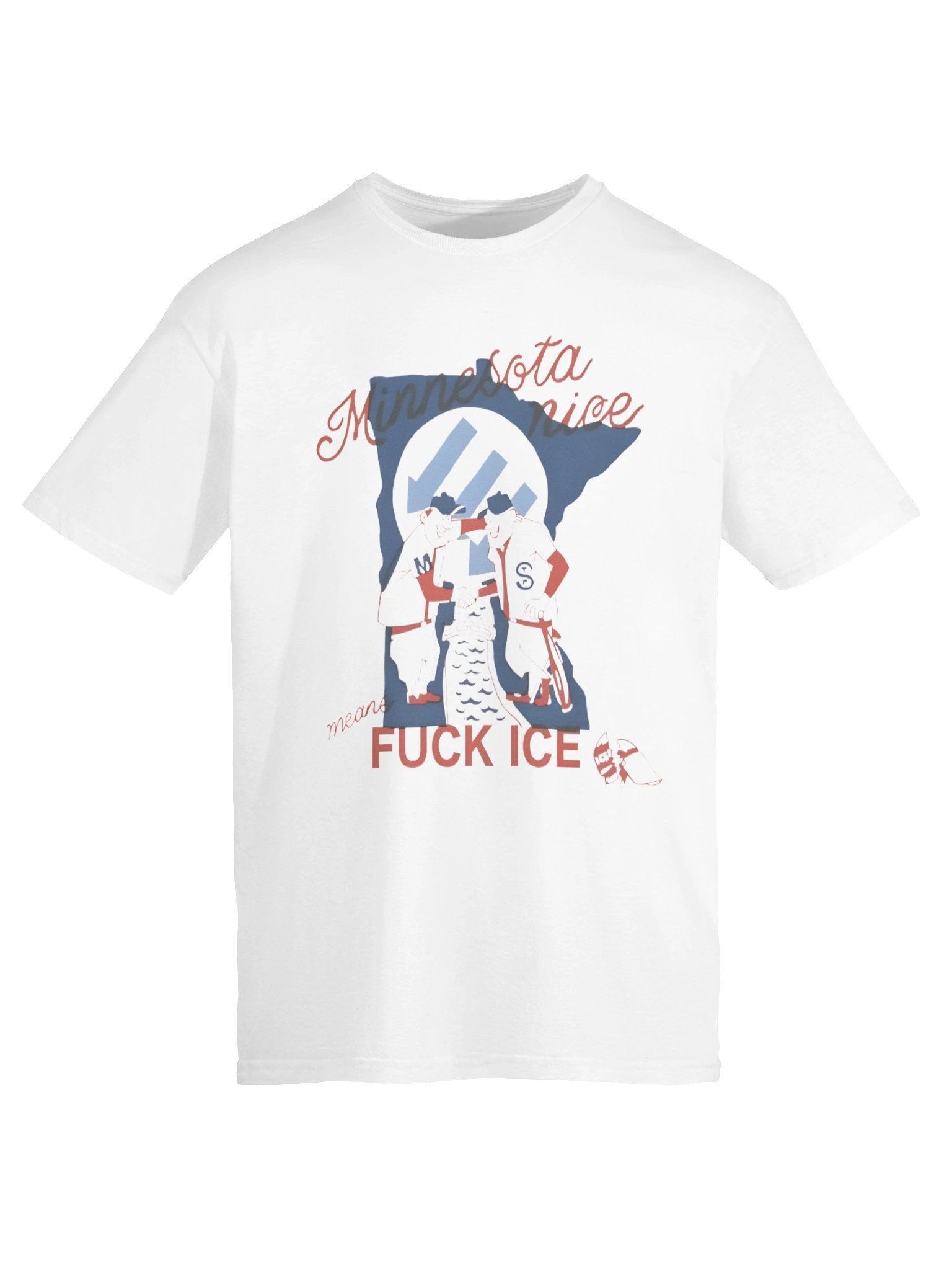 Minnesota Nice Means Fuck ICE Shirt — Viral Protest T-Shirt for Justice & Accountability product image (6)