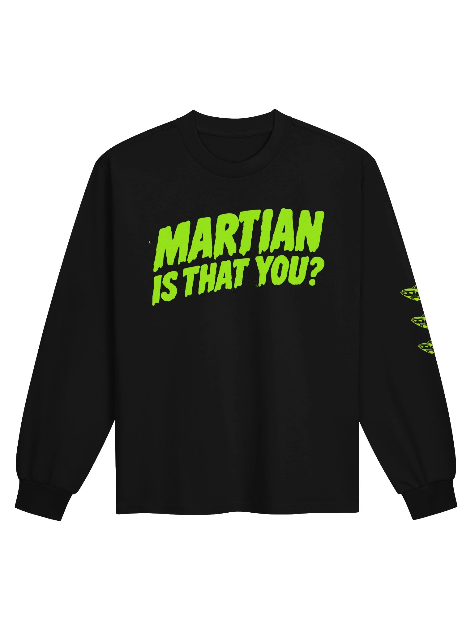 ALIEN GREEN IS THAT YOU? LONG SLEEVE product image (1)