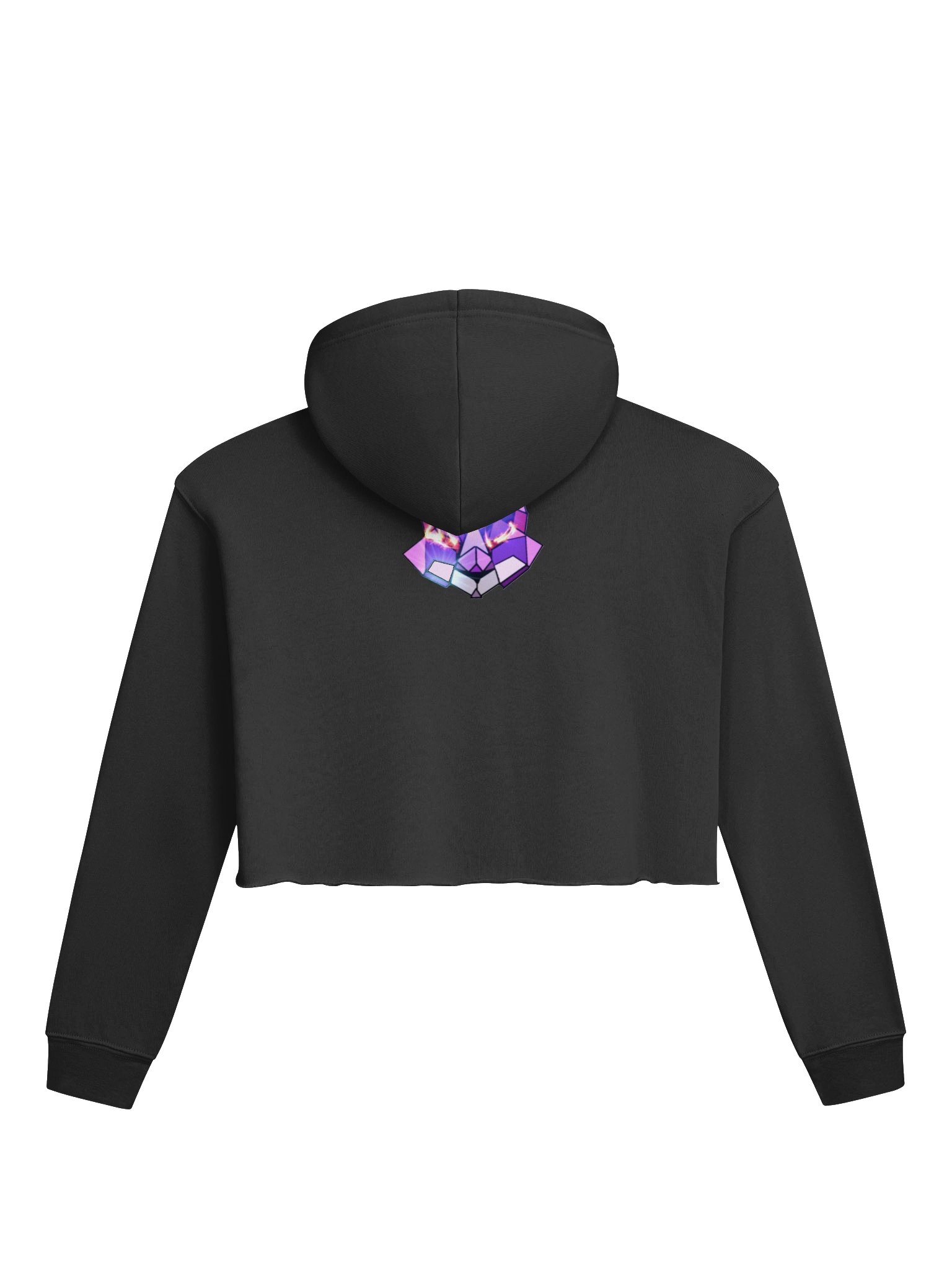 Geometric Fox Crop Hoodie product image (6)