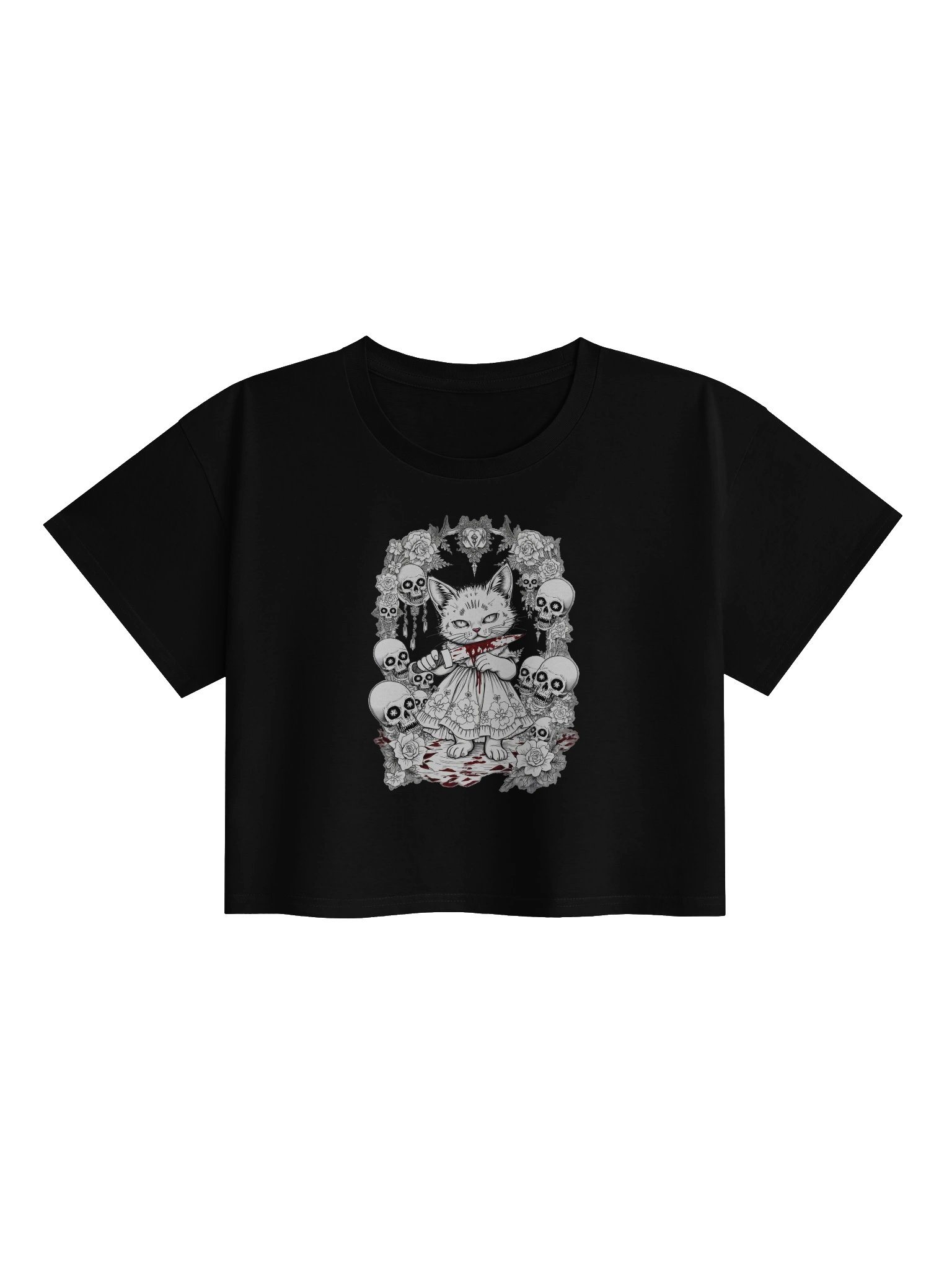 Bloody Bella Creepy-Cute Crop Top product image (1)