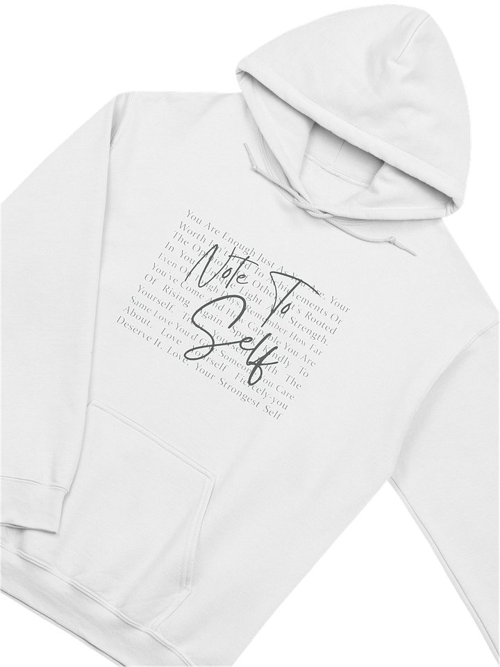 Note To Self- You Are Enough – Inner Strength Mental Health Awareness Hoodie product image (34)