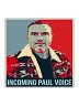 Incoming Paul Voice Pop Art Sticker
