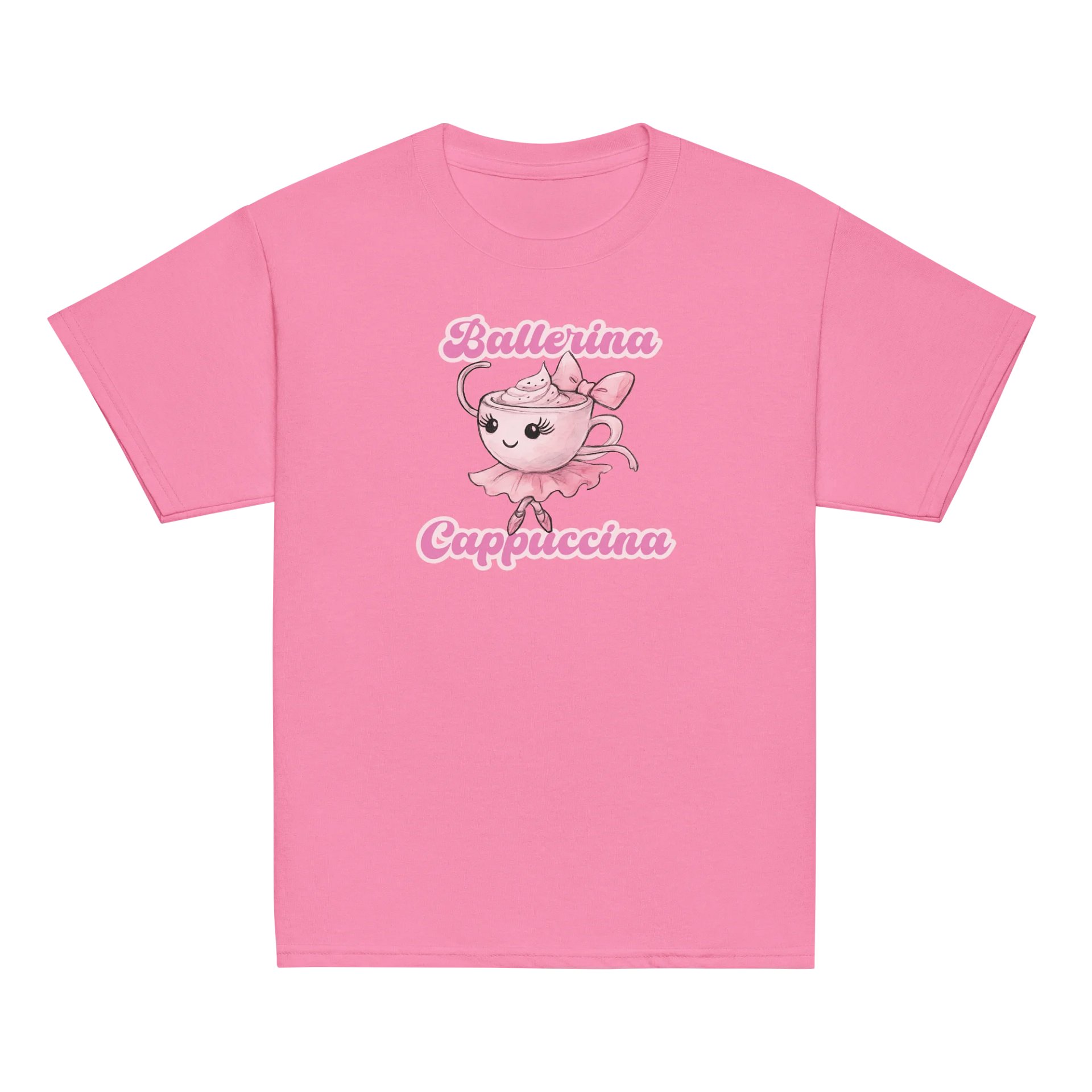SALE Ballerina Cappuccina – Watercolor Design Youth Tee product image (4)