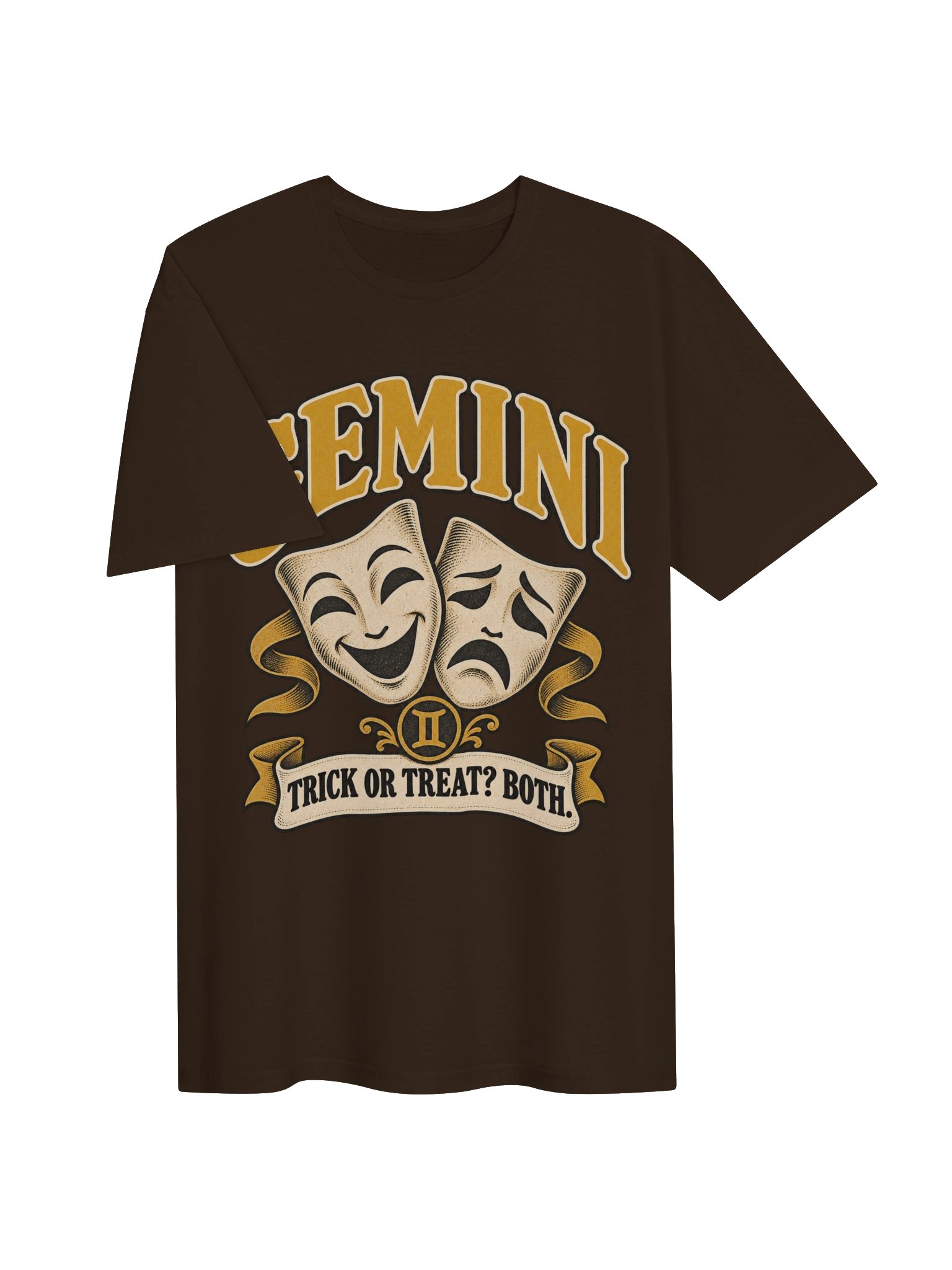 Gemini Halloween | Trick or Treat? Both. Tee product image (3)
