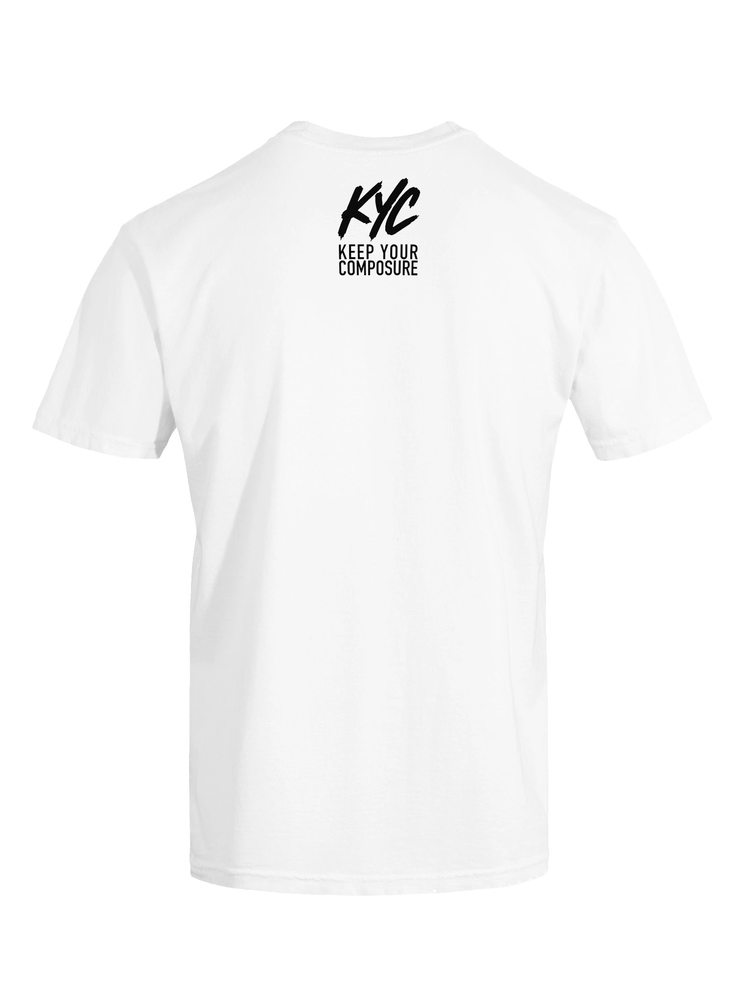 KYC “Composure” Tee — White product image (7)