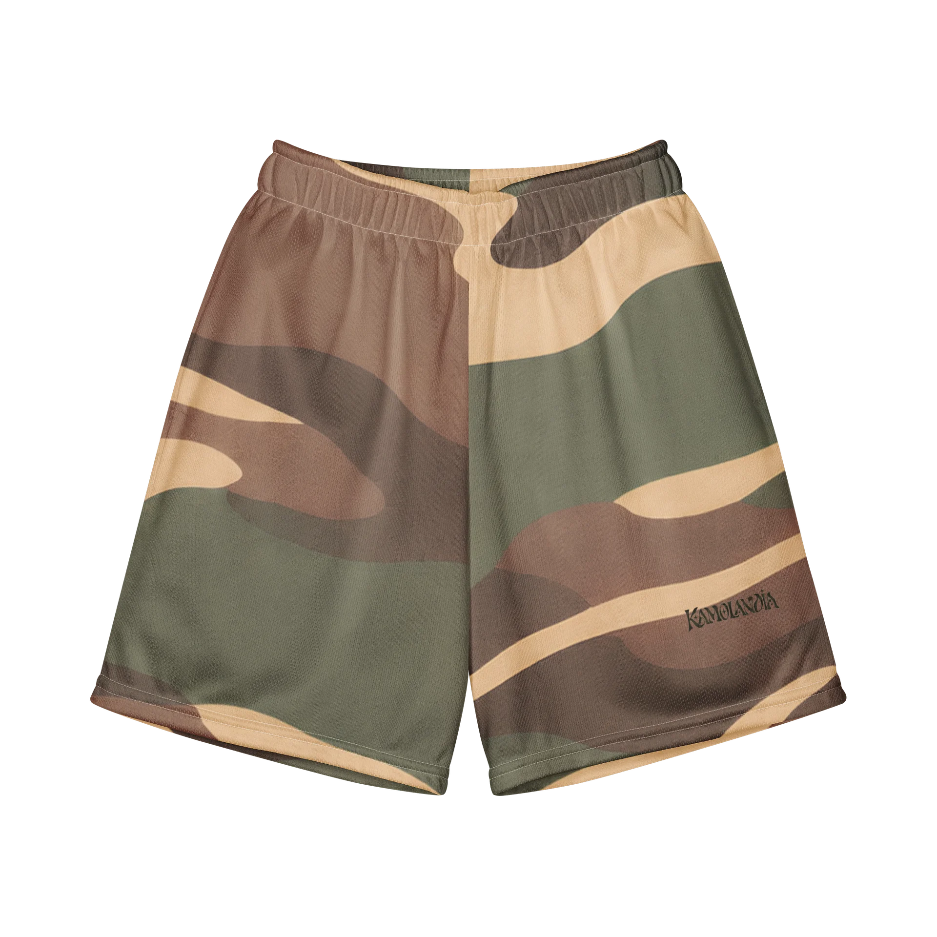 Untamed Terrain — All-Over Print Youth Recycled Mesh Shorts product image (1)
