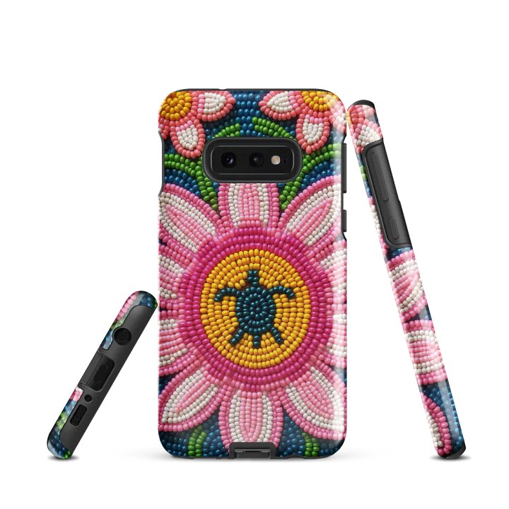 Turtle Flower Faux-Beadwork Samsung® Tough Case product image (2)