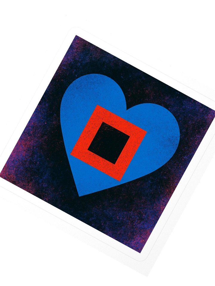 Hurricane Heart Sticker product image (3)