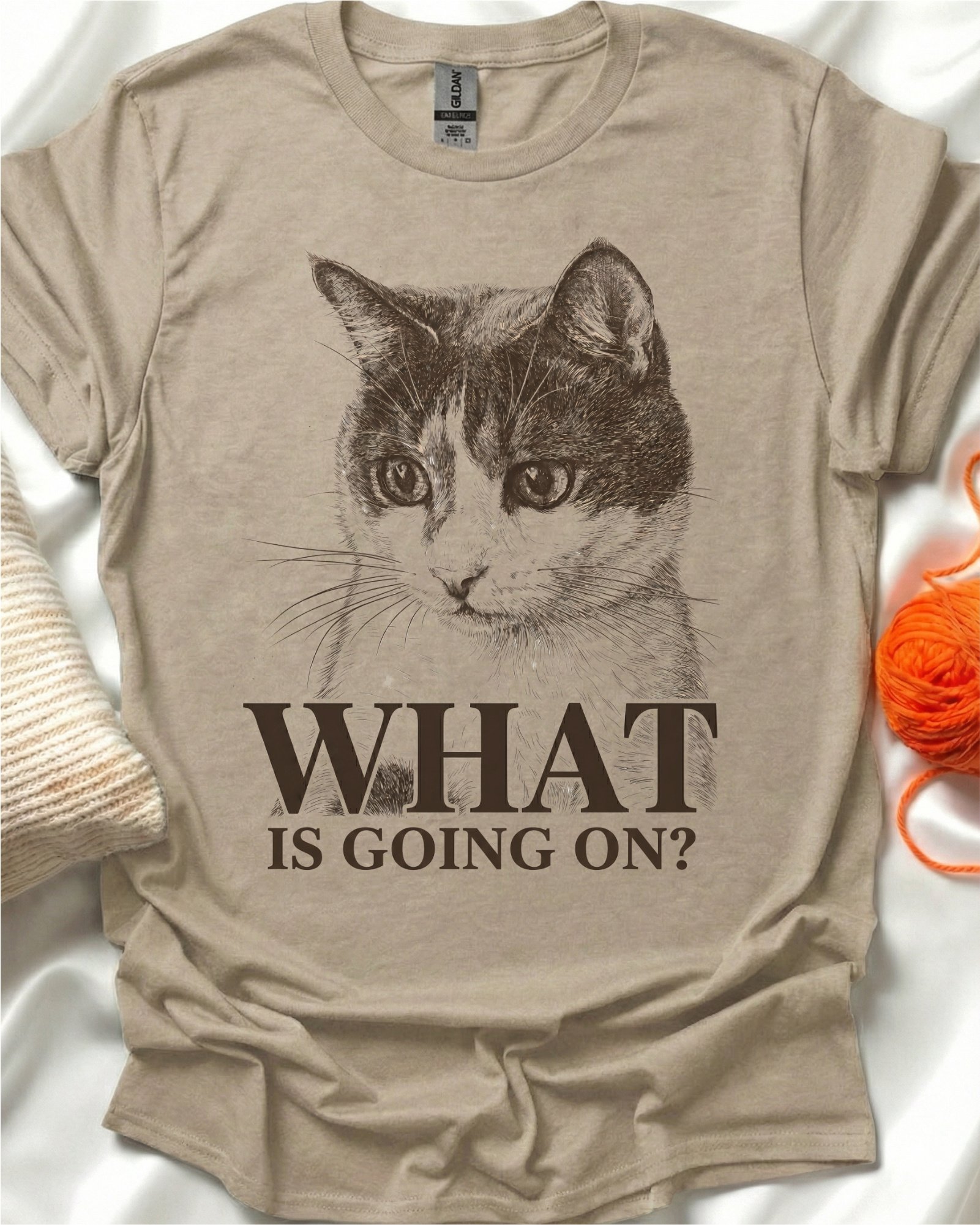 What Is Going On Cat T-Shirt product image (1)