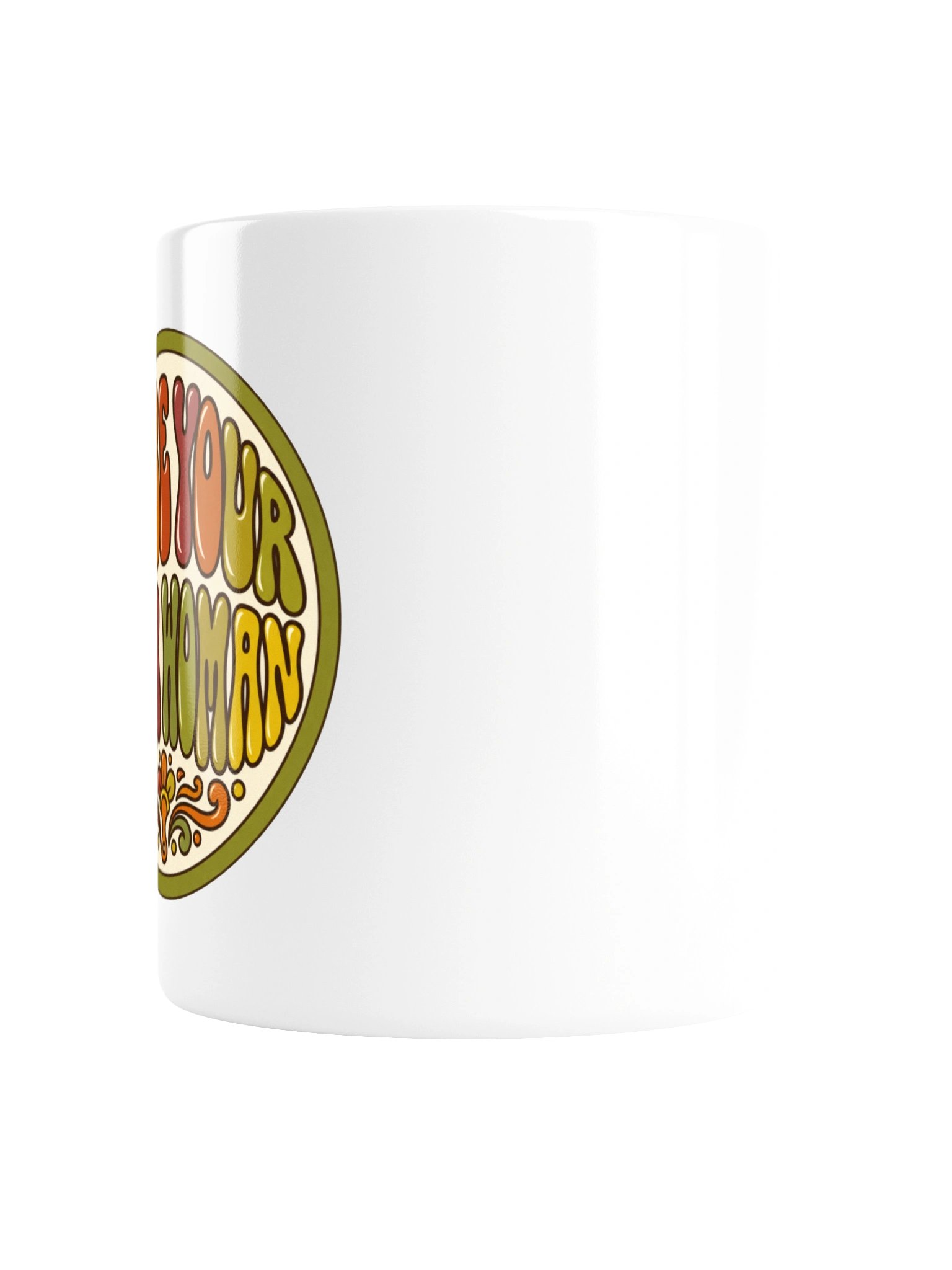 I’ll Be Your Other Woman - Retro Badge Mug product image (6)