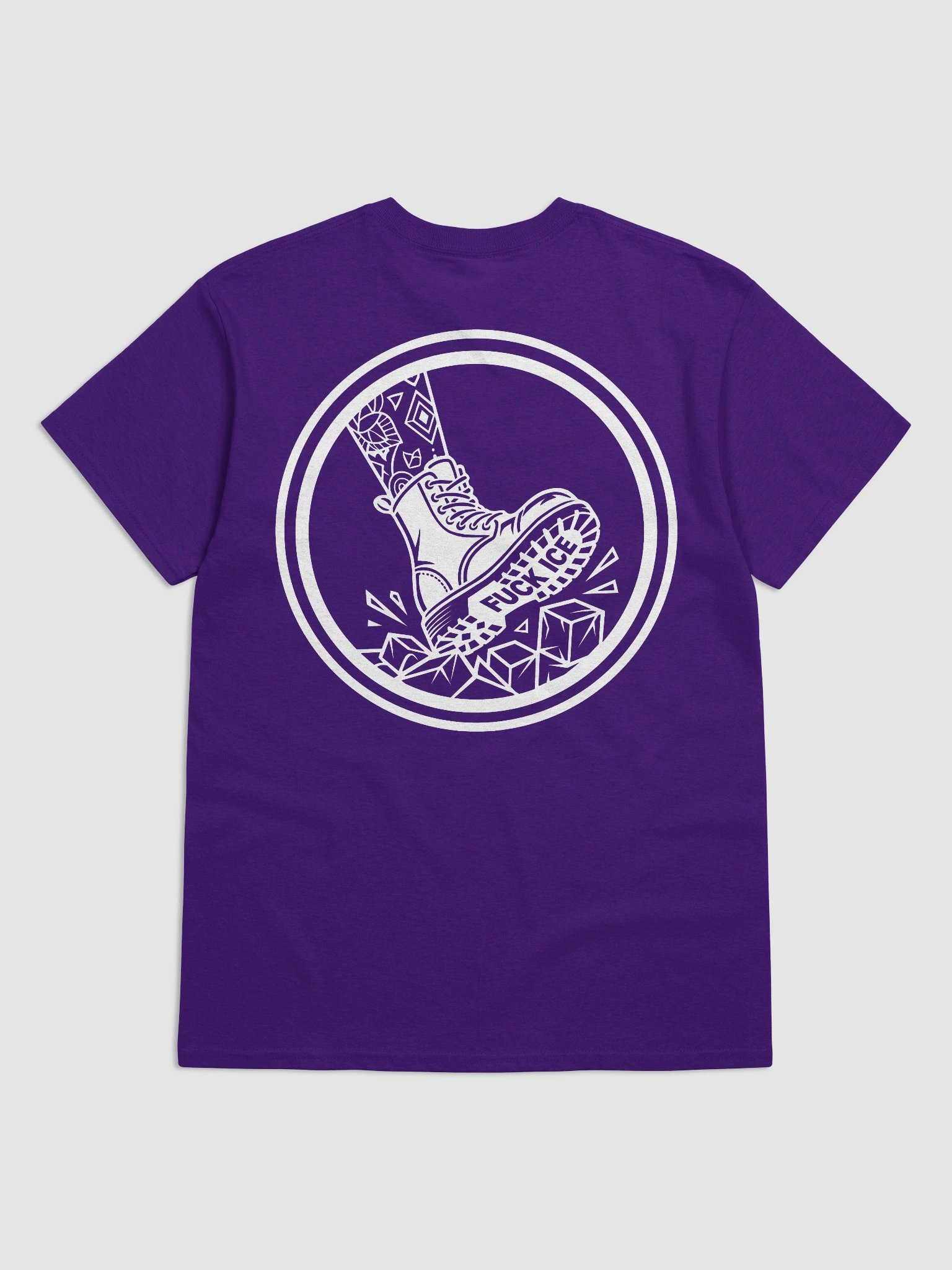 Fuck ICE - T-Shirt (White) product image (7)
