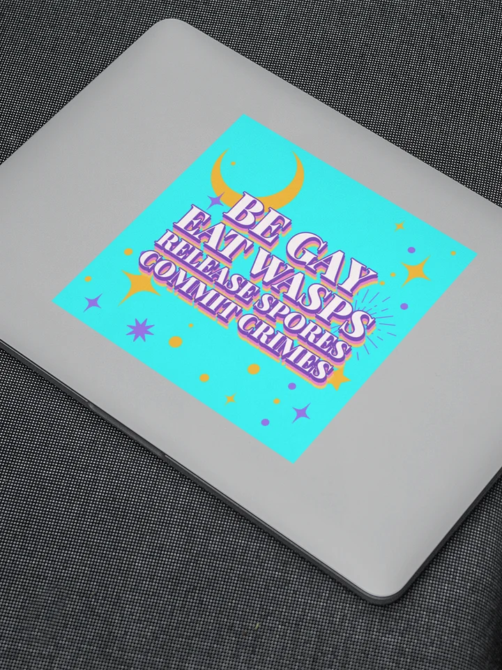 Cordyceps propaganda bubble free stickers product image (1)