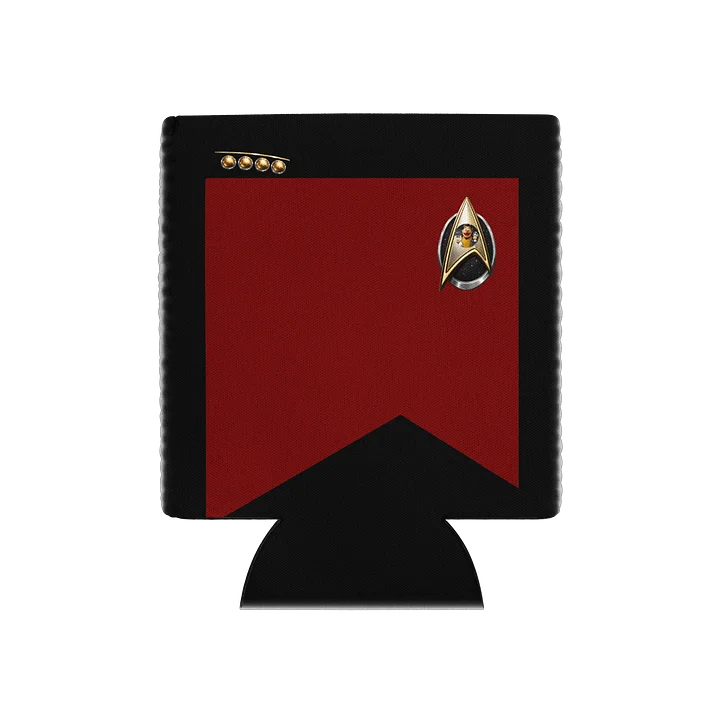 Officer Inspired Can Coozie - Red Division product image (1)