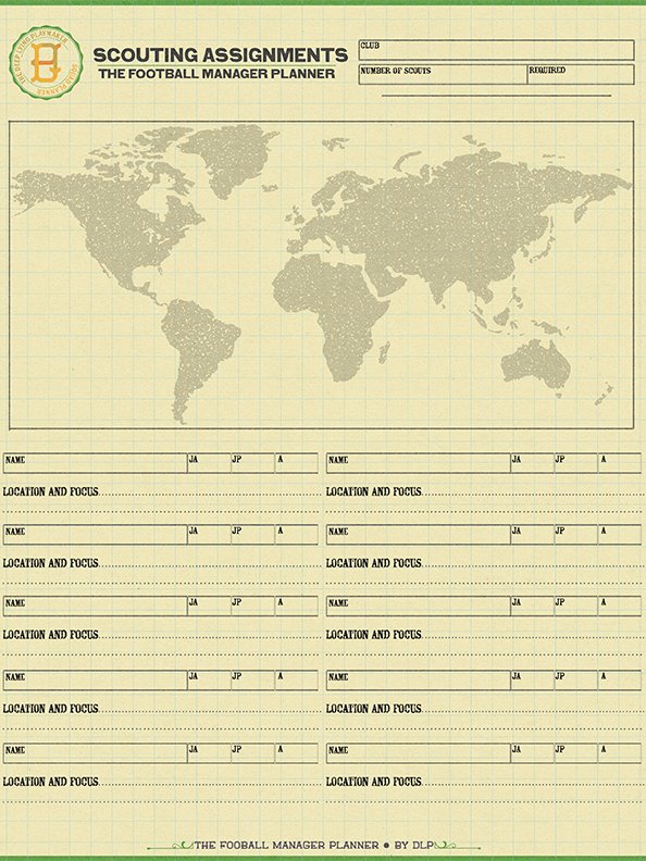 Football Manager Planner by the DLP product image (4)