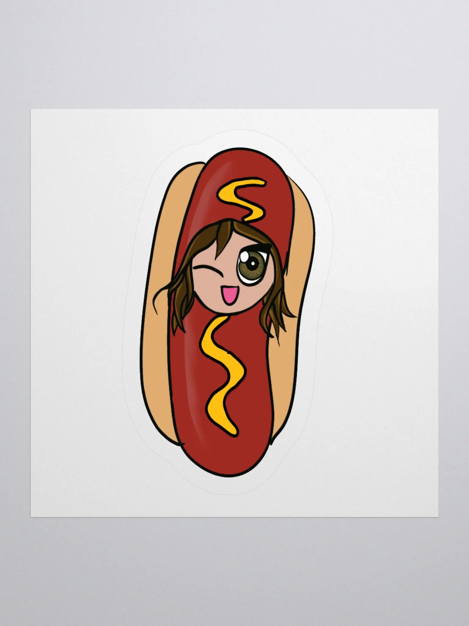 Micky Hotdog Sticker! product image (2)