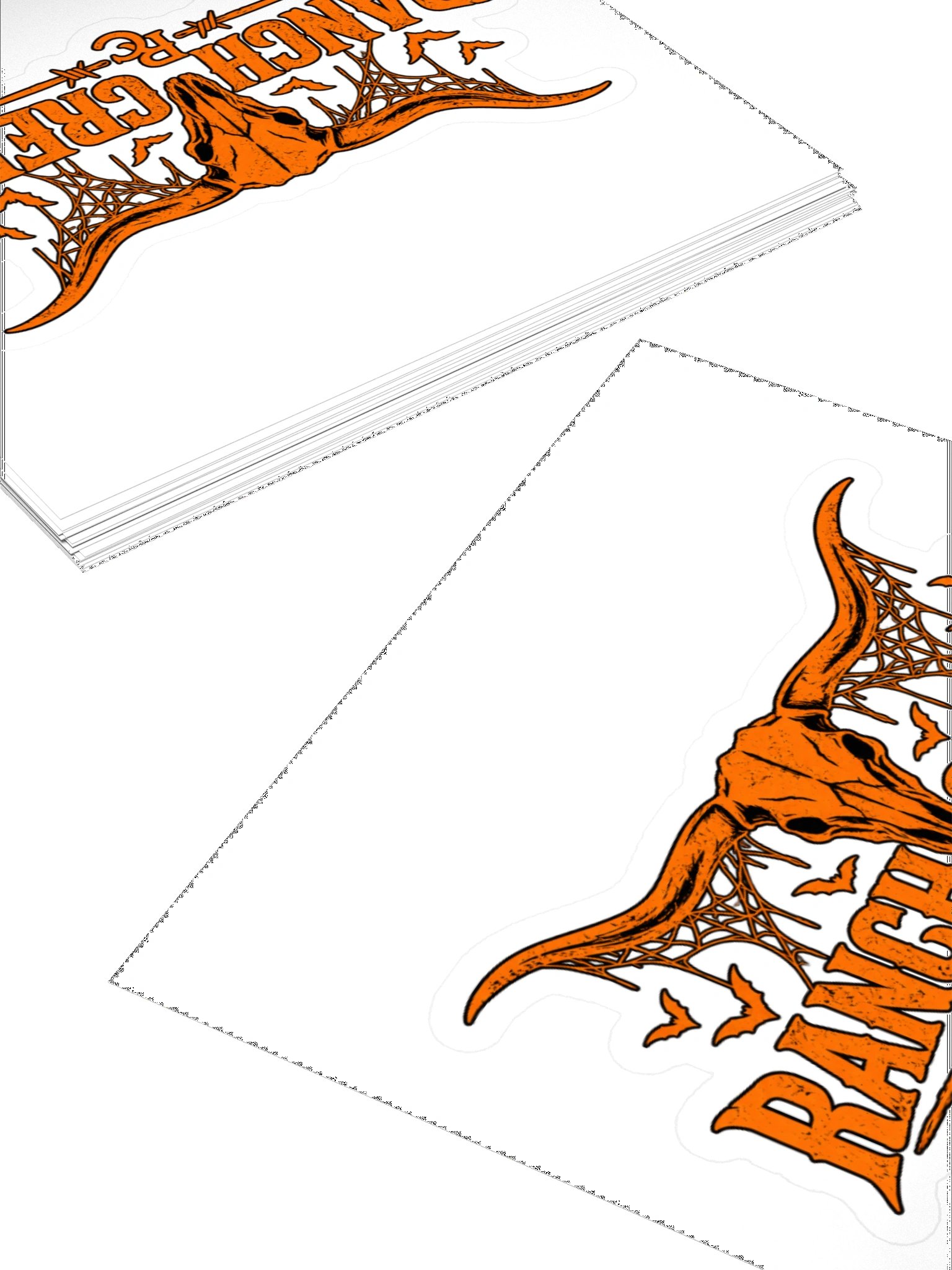 Ranch Creek Halloween Skull Sticker product image (4)
