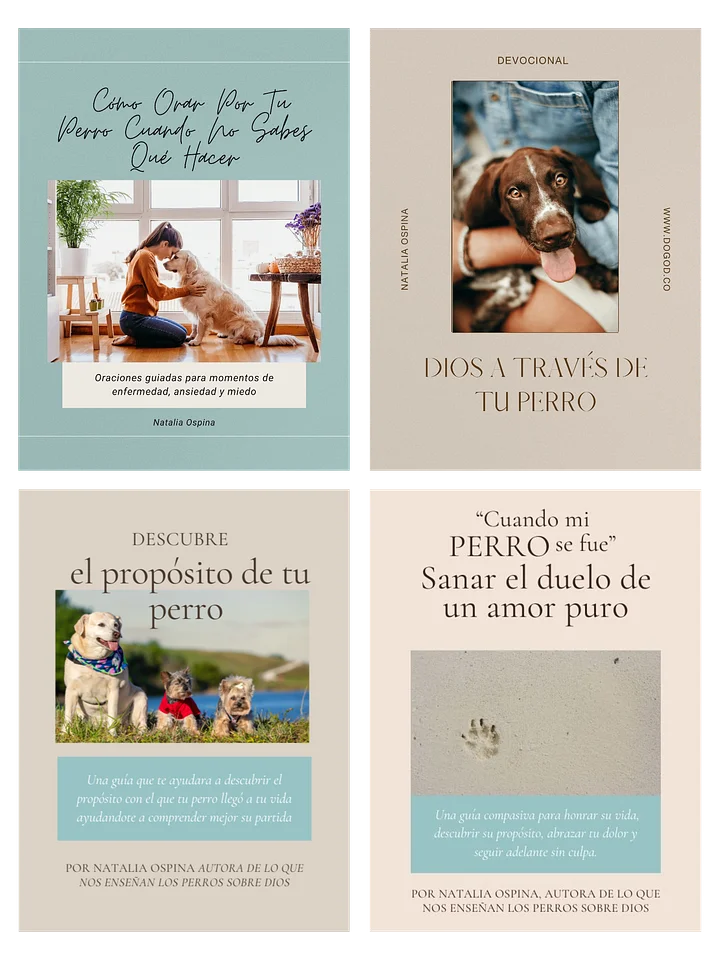 Bundle Completo DOGOD: Duelo, Propósito y Conexión con Dios a través de tu Perro product image (1)